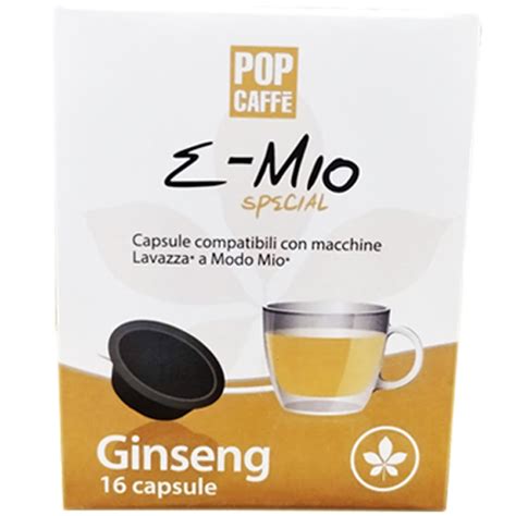 Pop Caffe E Mio Ginseng X16 Solo Caffe Malta