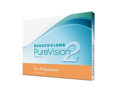 Vision Marketplace - PureVision 2 HD contact lenses for astigmatism