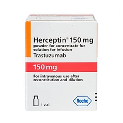 Herceptin Mg Trastuzumab Iv Infusion Vial