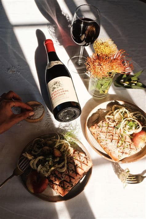 Perfect Grilled Salmon And An Eattoglow Beaujolais Wine Pairing