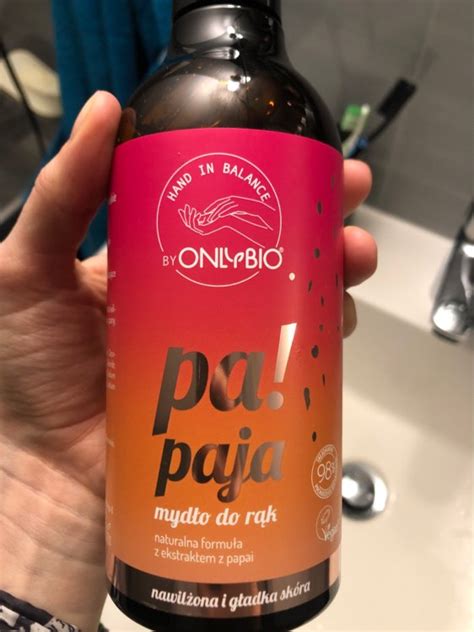 OnlyBio Hand in Balance Mydło do Rąk Papaja 500 ml INCI Beauty