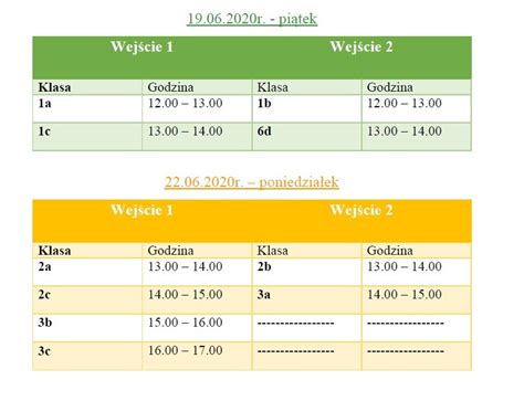 przypominamy harmonogram zwrotu książek i podręczników do biblioteki