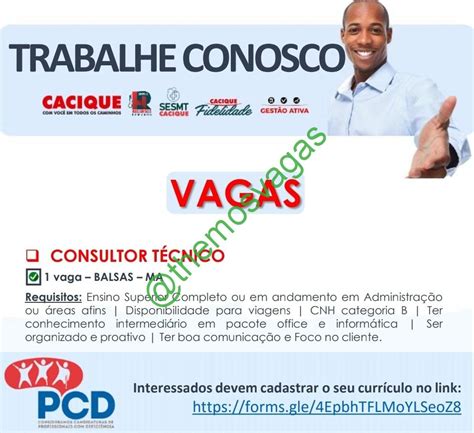 Consultor T Cnico Balsas Ma Vaga S Themos Vagas Empregos