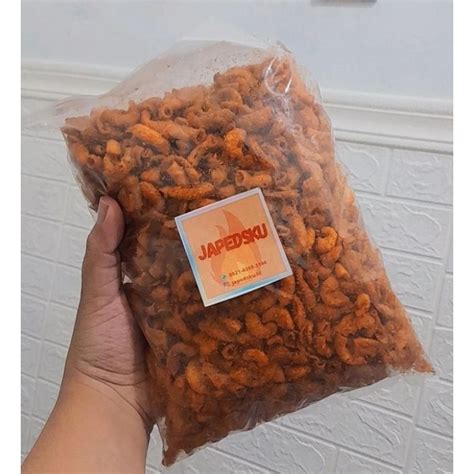 Jual Japedsku Makaroni Pipa Pedas Dan Original Gr Shopee Indonesia