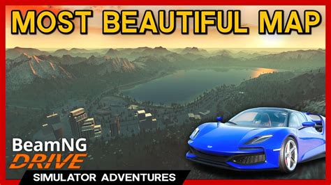 NEW Most BEAUTIFUL Map Lake Farsoe BeamNG Mods YouTube