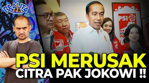 Tonanda Putra AKSI PSI MERUSAK NAMA HARUM KELUARGA JOKOWI Realita