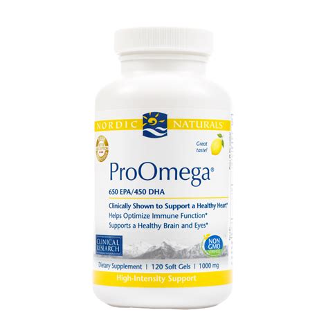 Pro Omega 650 EPA 450 DHA 120c Nordic Naturals Arcana Empothecary