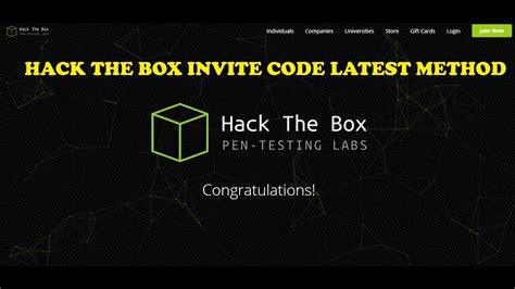 HackTheBox How To Get An Invite Code Latest Method Professor Das