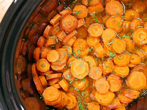 Slow Cooker Glazed Carrots Slow Cooking Perfected