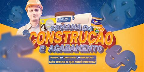 Post Banner Construtora Semana Da Constru O E Acabamento Social Media