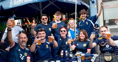 Scotland Fans Pack Out Cologne Bars As Tartan Army Arrive In Their