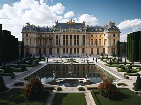 Premium Ai Image Stunning Shots Of The Magnificent Palace Of Versailles