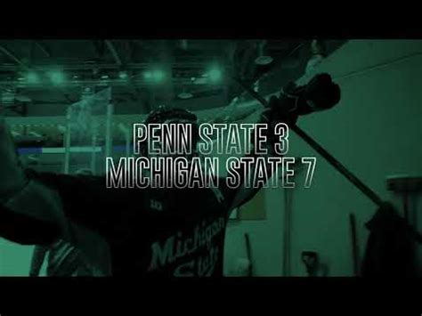 Michigan State Men S Hockey Vs Penn State Cinematic Highlight