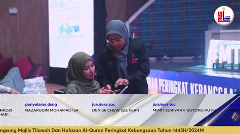 Siaran Langsung Majlis Perasmian Penutupan Tilawah Al Quran Peringkat