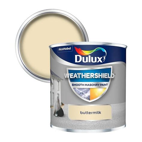 Dulux Weathershield Smooth Masonry Ml Buttermilk