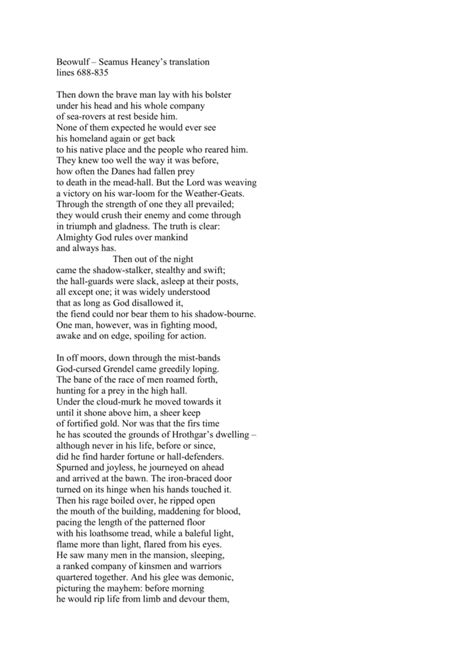 Beowulfseamusheaney