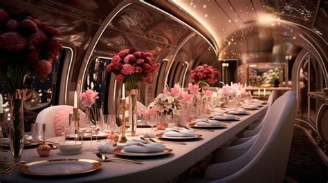 Premium AI Image | modern luxury interior aircraft