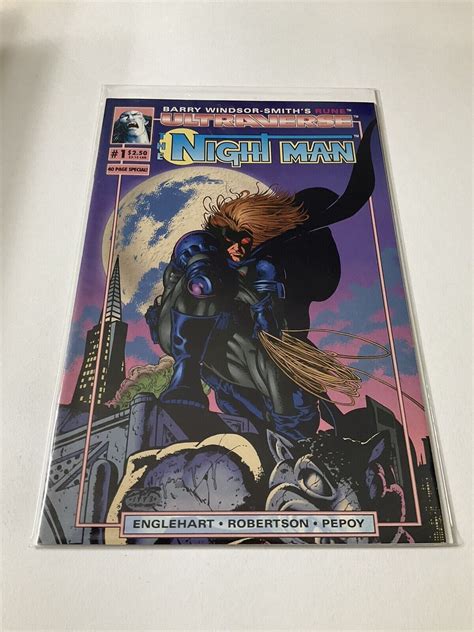 Night Man Nm Newr Mint Ultraverse Malibu Comics Comic Books