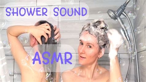 Shower Sound Shampoo Shower Washing Hair Asmr Relaxing Water Youtube