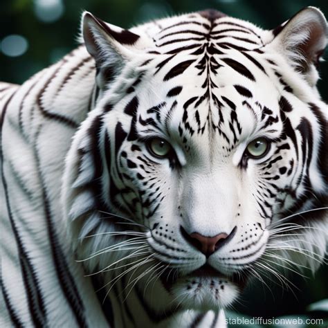 combine white tiger and a panther Prompts | Stable Diffusion Online