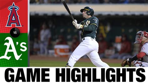 Angels Vs Athletics Highlights 07192021 Los Angeles Angels