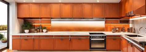 The How-To Guide for Styling Burnt Orange Kitchen Cabinets - Totinos ...