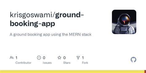 Github Krisgoswamiground Booking App A Ground Booking App Using The