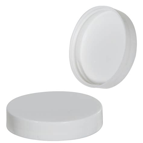 White Polypropylene Smooth Unlined Cap U S Plastic Corp