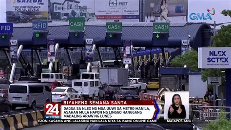 Dagsa Sa NLEX Ng Mga Uuwi Sa Metro Manila Asahan Mula Hapon Ng Linggo