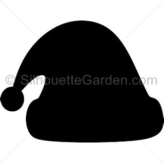 Santa Hat Silhouette - Free Clip Art, Printable, and Vector Downloads