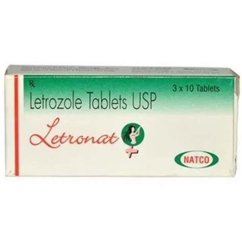 Natco Letrozole Tablets USP Packaging Type Box Packaging Size 3x10