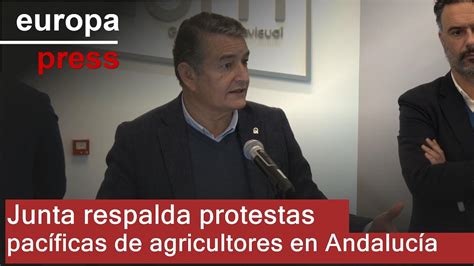 La Junta Respalda Al A Los Agricultores Andaluces Y Sus