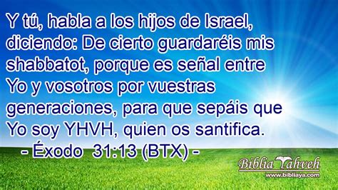 Xodo Btx Y T Habla A Los Hijos De Israel Diciendo