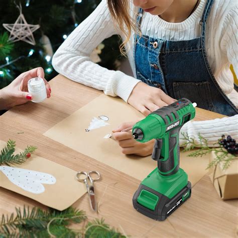 Buy V Cordless Hot Glue Gun S Fast Preheating Hot Glue Gun Kit Mini Wireless Rechargeable