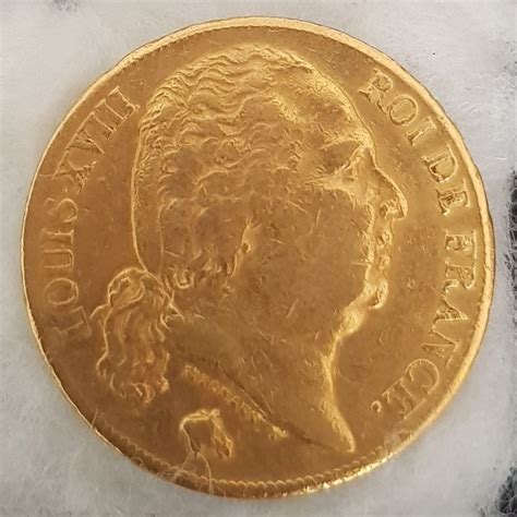 France Louis Xviii Francs A Paris Auction Online Catawiki