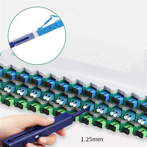 One Click Fiber Optic Cleaning Pen Optical Cleaner Lcmu 125mm Connector Qhk 788 Picclick Ca