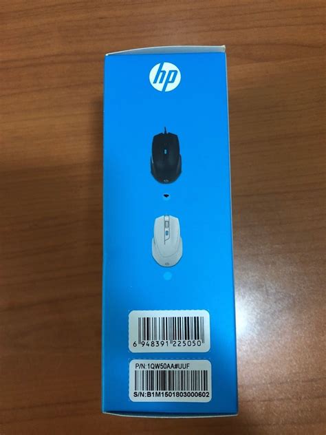 Hp M150 Gaming Optical Mouse 1600dpi 6button Usb Wired Led Light