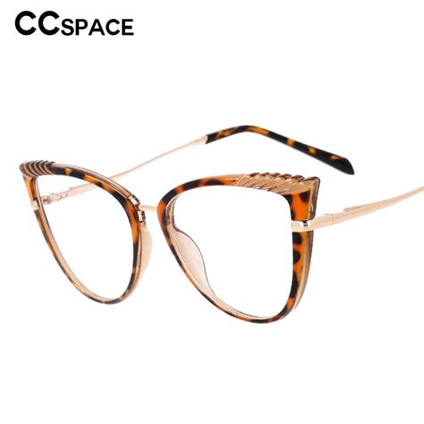 Ccspace Womens Cat Eye Eyeglasses Fuzweb