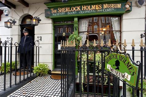 London The Sherlock Holmes Museum Editorial Stock Image Image Of