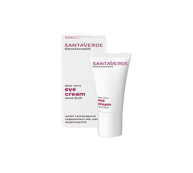 SANTAVERDE Augencreme Aloe Vera Eye Cream Ohne Duft 10ml Keine Farbe