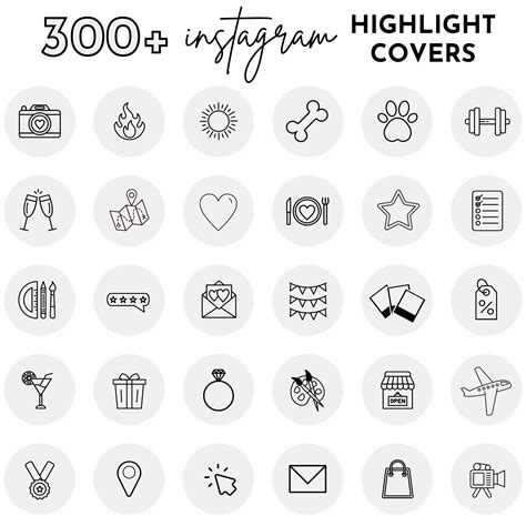 Magical Instagram Highlight Icons Design Cuts