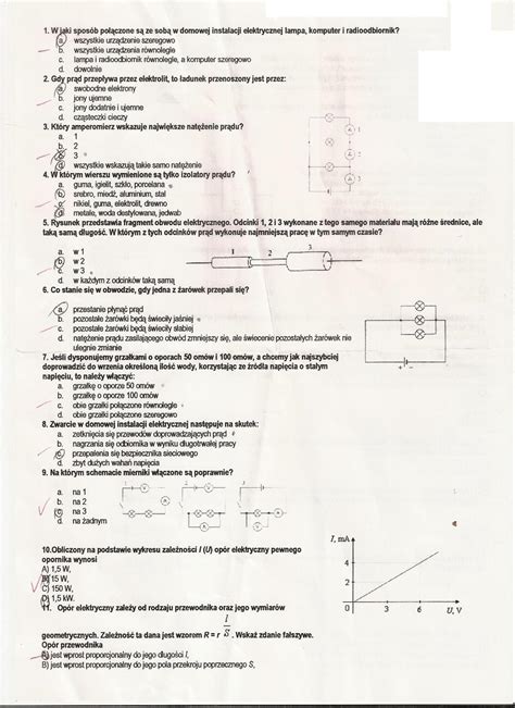 Sprawdzian Fizyka Klasa Dzia