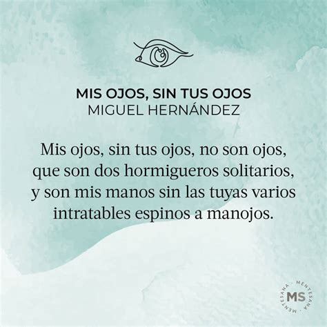 Miguel Hernández poemas cortos famosos para compartir