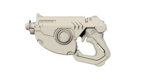 Overwatch Tracer Gun 3d File 3d Model 3d Printable Cgtrader