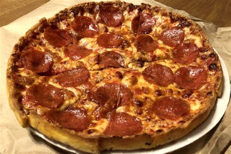 Photo Pepperoni Pizza From Lynwood Cafe Randolph Ma Bostons