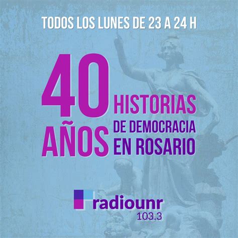 40 Años 40 Historias un ciclo de entrevistas sobre la