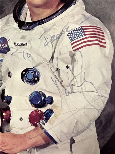 Lot Detail Neil Armstrong Signed Photo