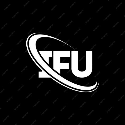 Premium Vector | Ifu logo ifu letter ifu letter logo design initials