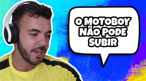 OS MOTOBOYS NÃO PODERÃO MAIS SUBIR NO PRÉDIO PARA ENTREGAR PEDIDOS DE