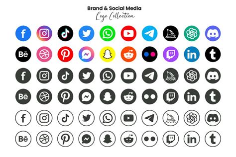Popular Social Media Icons (2597624)